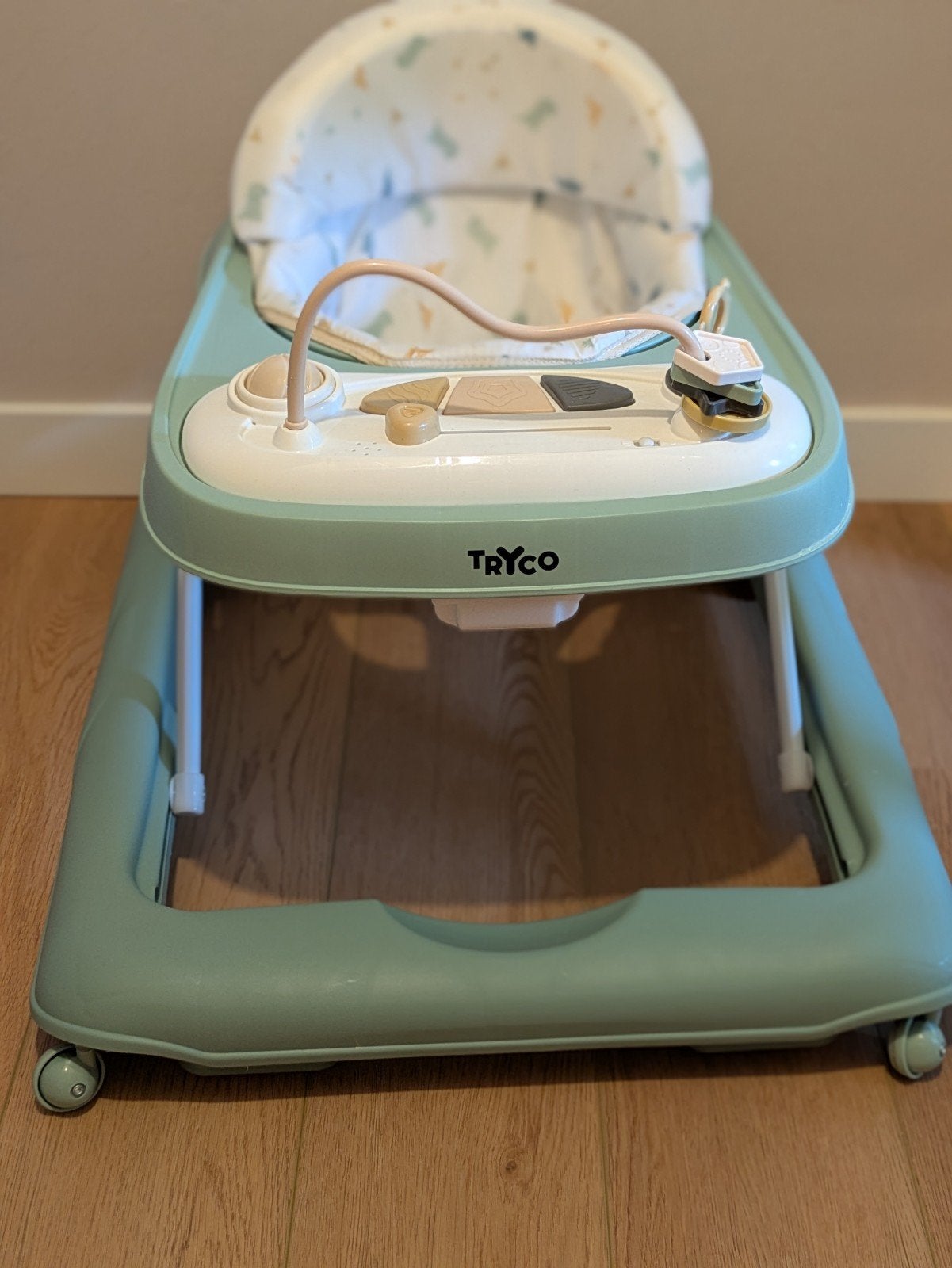 Zo goed als nieuwe dino babywalker, loopstoel met muziek, Enlèvement, Comme neuf