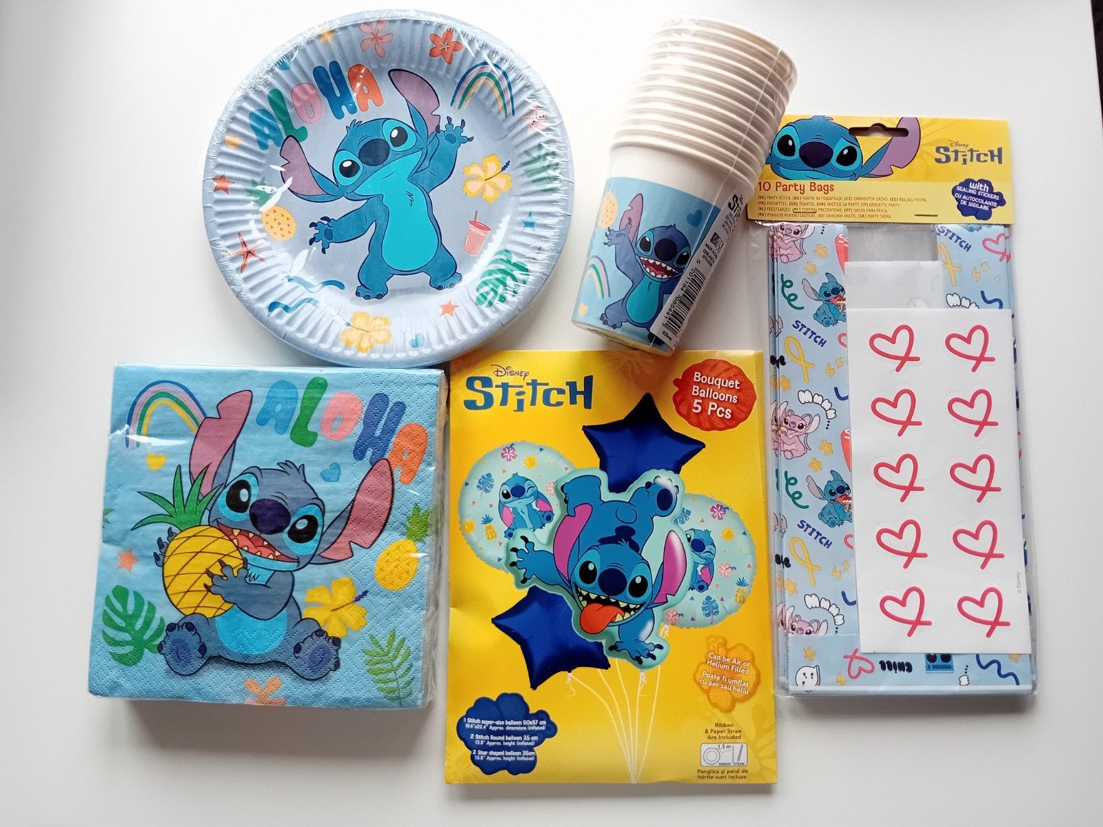 Set de fête Stitch, Enlèvement ou Envoi, Neuf, Article de fête