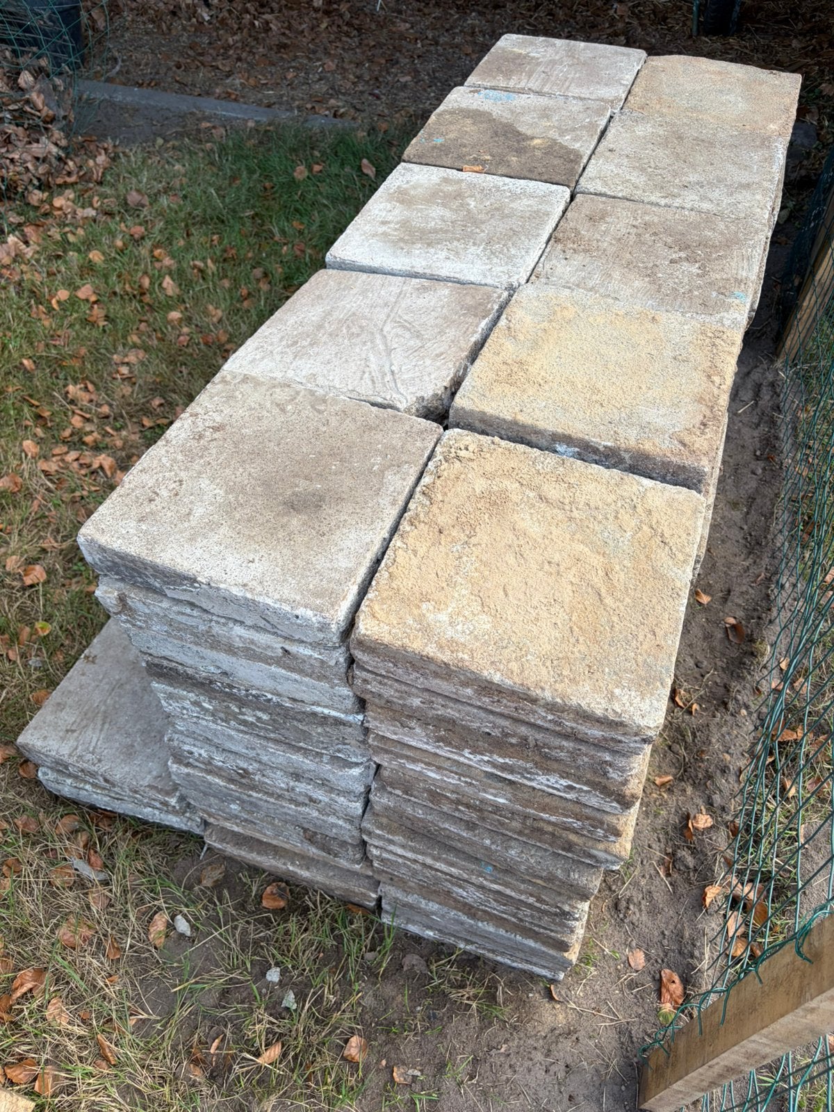 Carreaux de béton gratuits, Enlèvement, Utilisé, Béton, Tuiles de terrasse