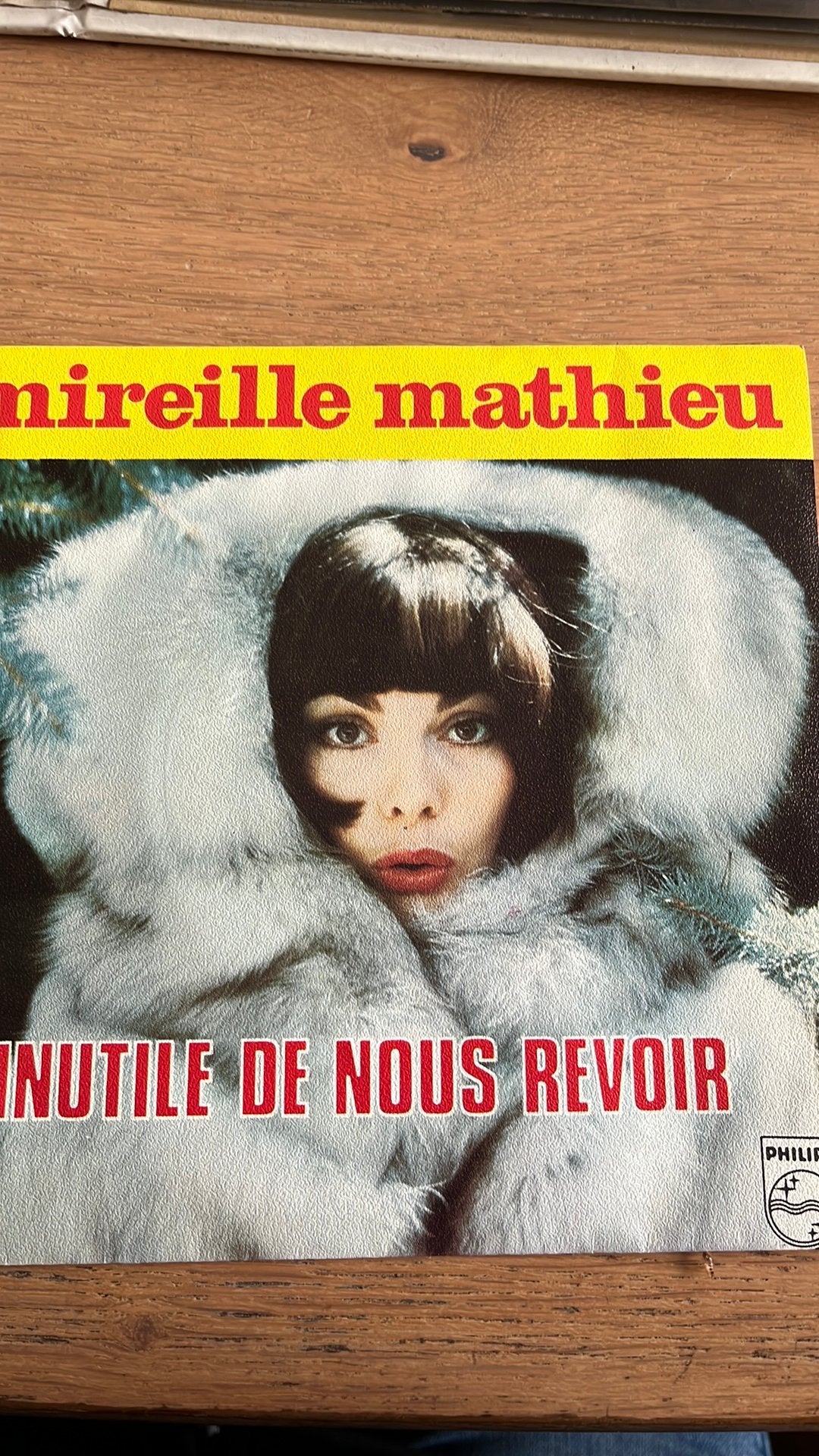 Mireille Mathieu , inutile de nous revoir, Ophalen, Zo goed als nieuw