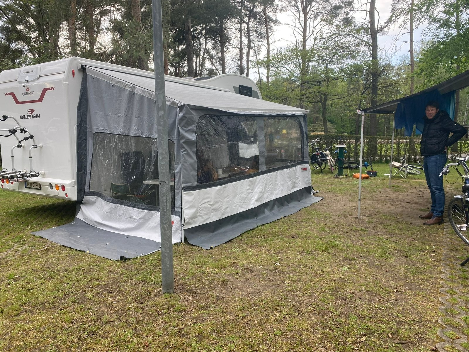 Giamma voortent zonder luifel. 1 maal gebruikt, Enlèvement, Comme neuf, Fiamma