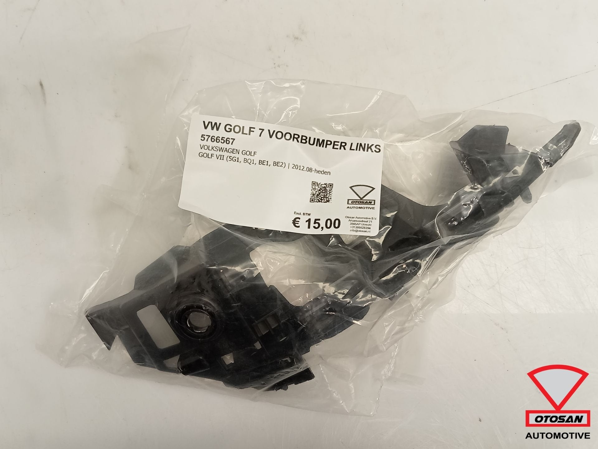 Support de guide de pare-chocs avant gauche pour VW Golf 7,, Neuf, Pare-chocs, Volkswagen, Volkswagen AG