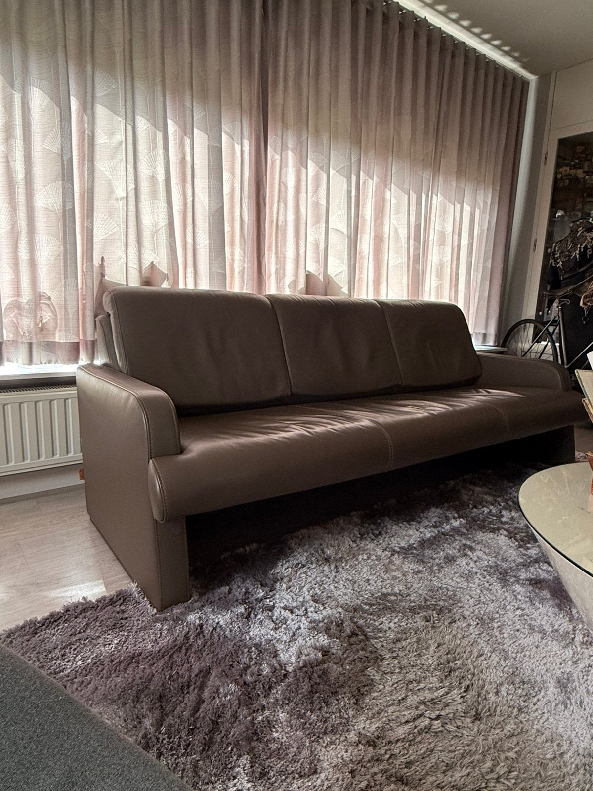 Siège Durlet 3 taupe 205 cm, Enlèvement, Comme neuf
