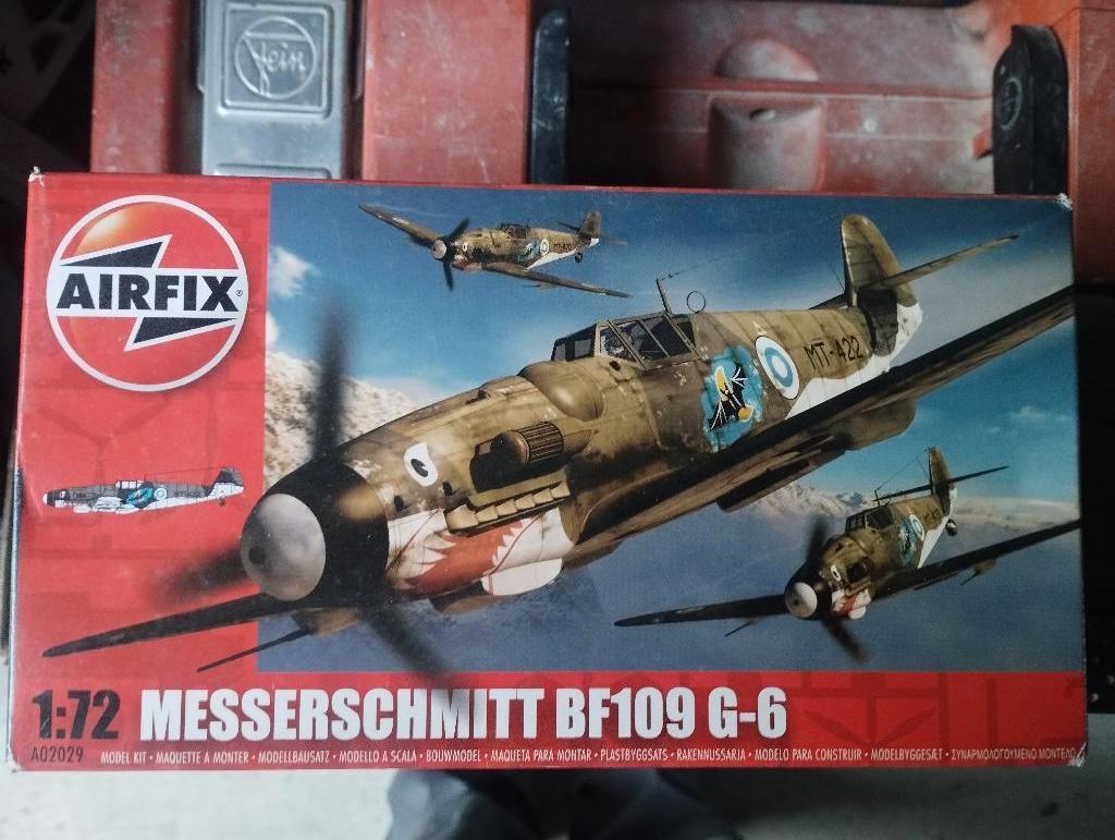 Messerschmitt Bf109 G-6 Airfix A02029, Neuf, Autres marques, Enlèvement ou Envoi, 1:72 à 1:144