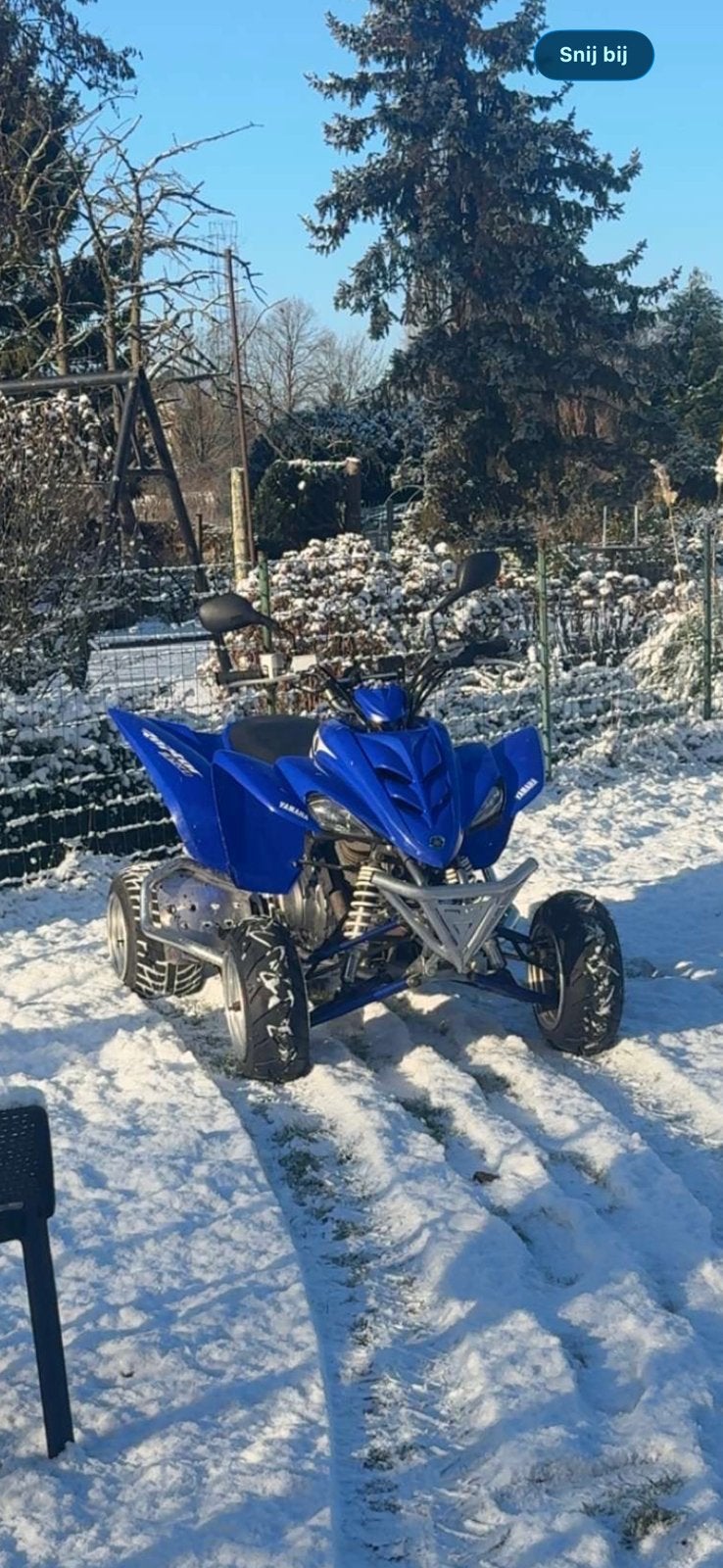 Yamaha raptor 350cc, Motoren, Ophalen, Gebruikt