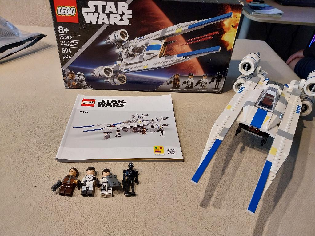 lego star wars 75399 Rebel U-Wing Starfighter, Star Wars, Lego, Ophalen of Verzenden, Zo goed als nieuw