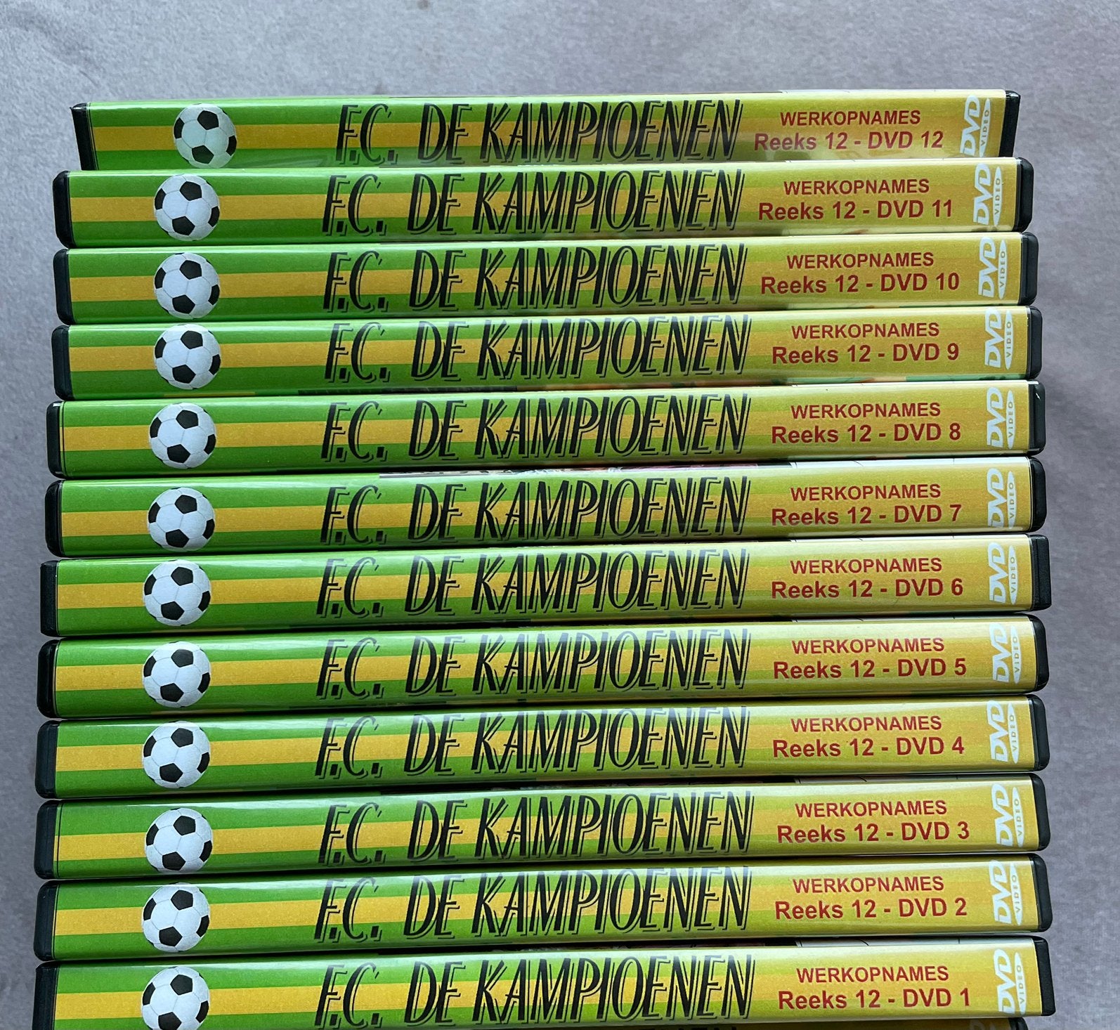 FCDK werkopnames seizoen 12 op 12 dvds, Verzenden, Zo goed als nieuw