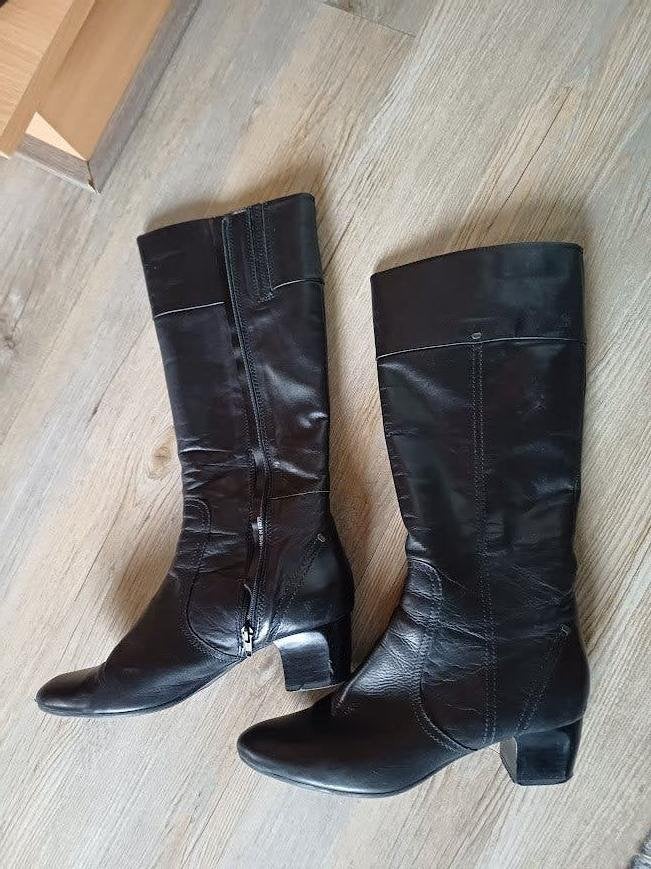 laarzen vrouwen, Ophalen, Hoge laarzen, Zwart, Zo goed als nieuw