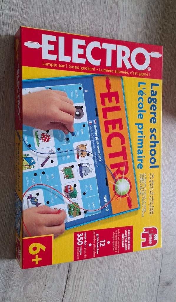 Electro lagere school, Ophalen, Zo goed als nieuw, Taal en Lezen, Met licht