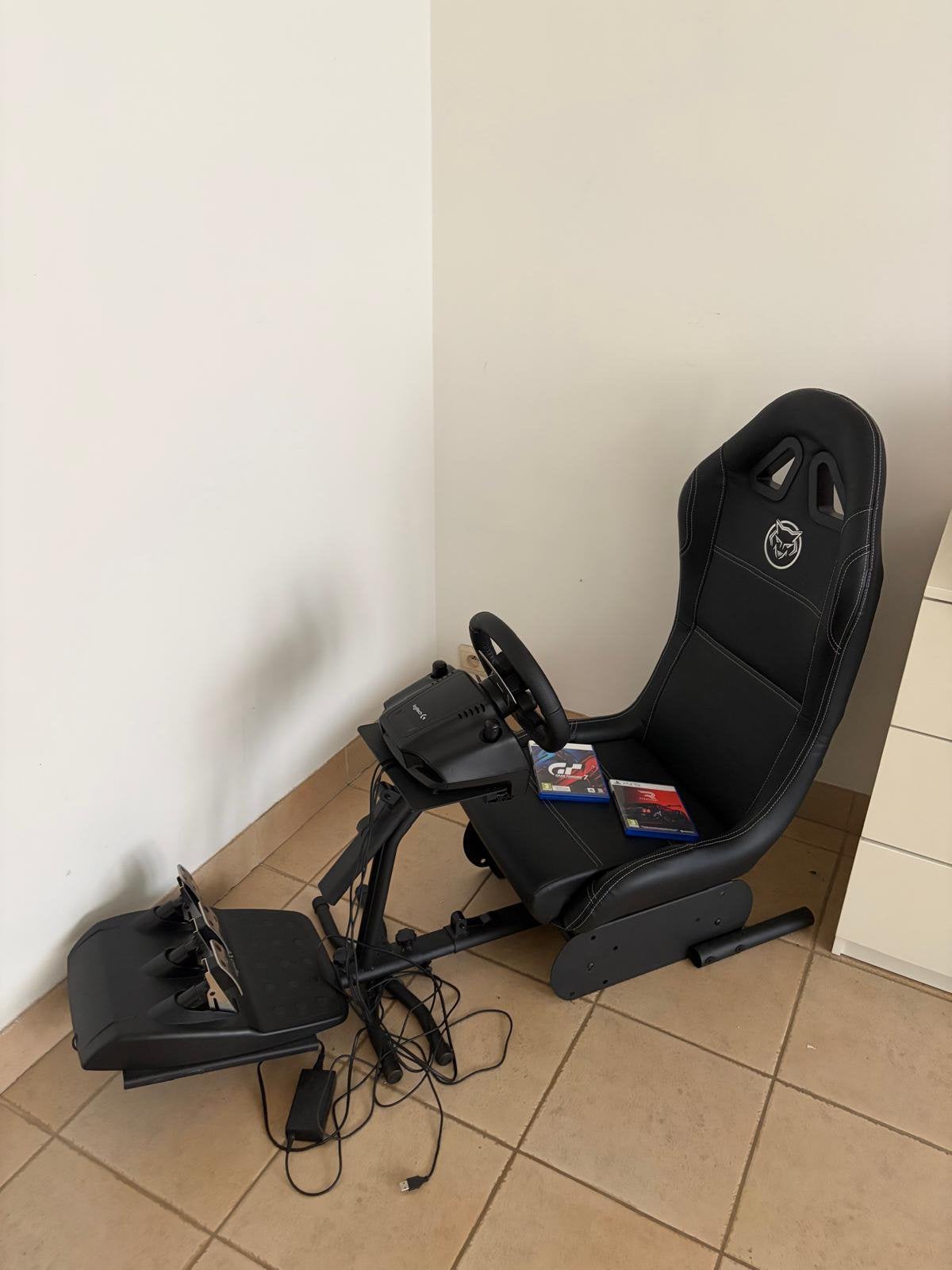 Racing simulator van Logitec en Sim rig, Ophalen, Zo goed als nieuw, Playseat of Racestoel, PlayStation 4