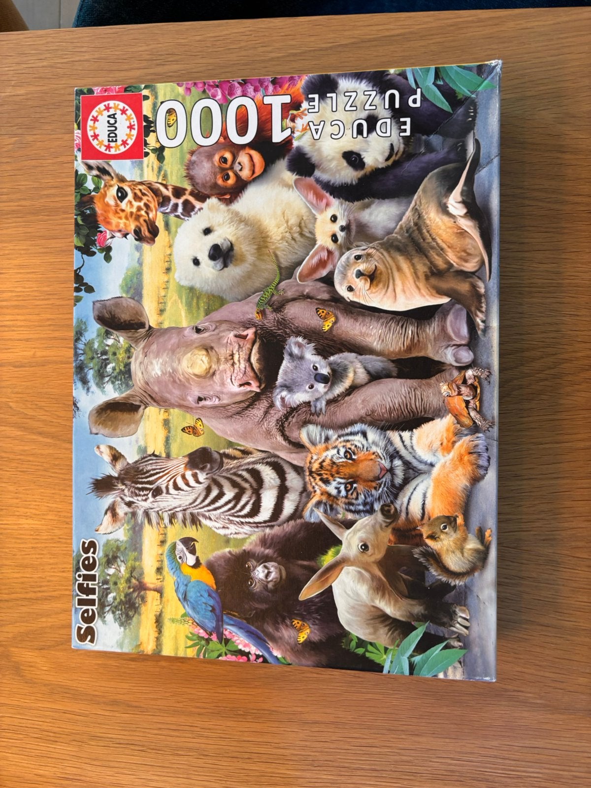 Educa selfie puzzle 1000 pieces, Enlèvement, Comme neuf, Puzzle