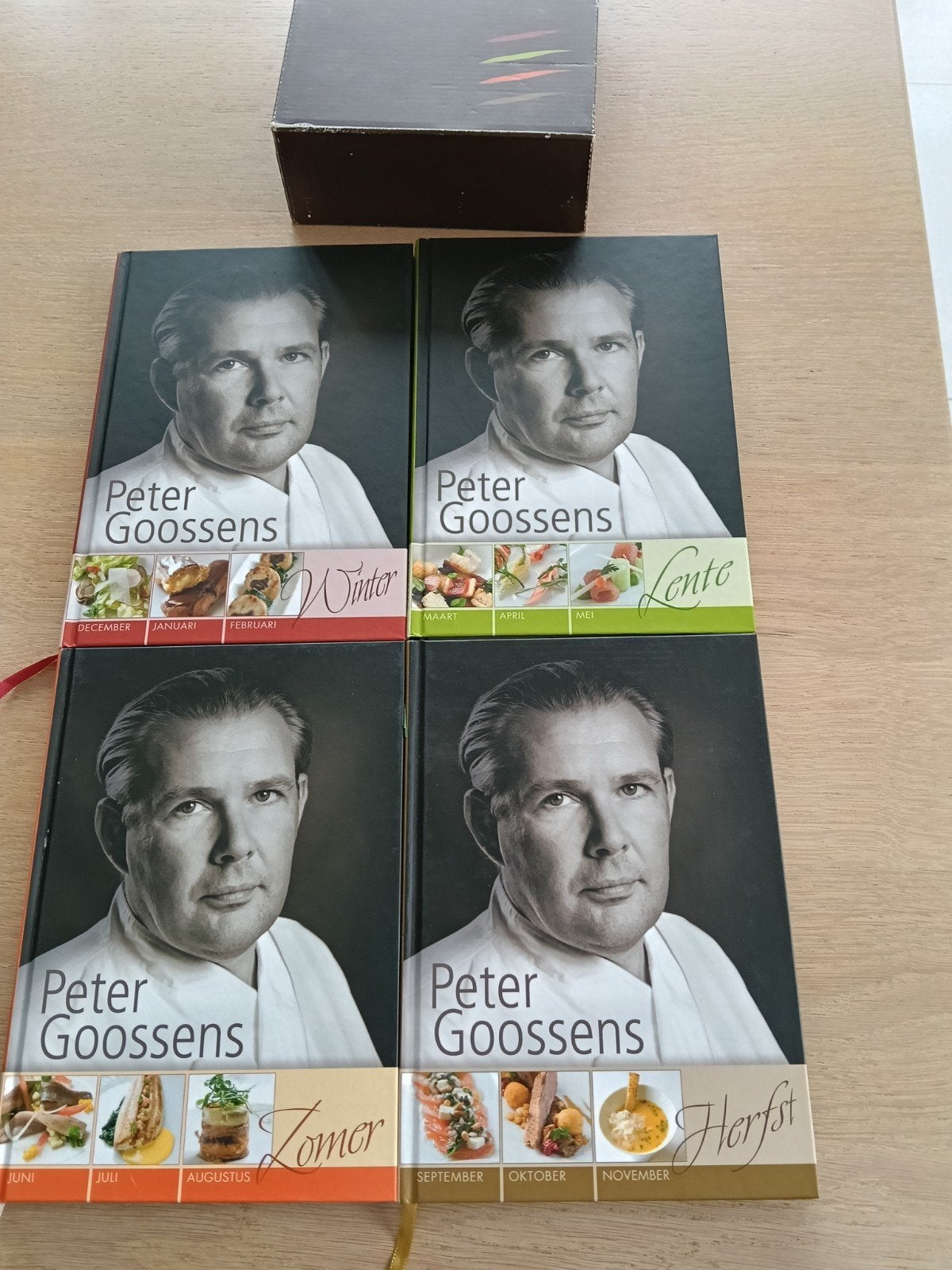 De 4 seizoenen - box van Peter Goossens, Ophalen of Verzenden, Zo goed als nieuw, Peter Goossens