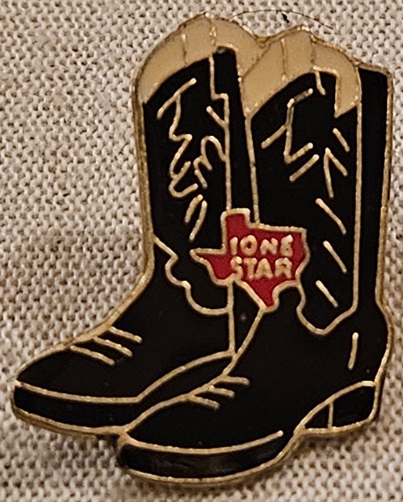 Bottes de cowboy à épingles vintage Lone Star, Collections, Enlèvement ou Envoi
