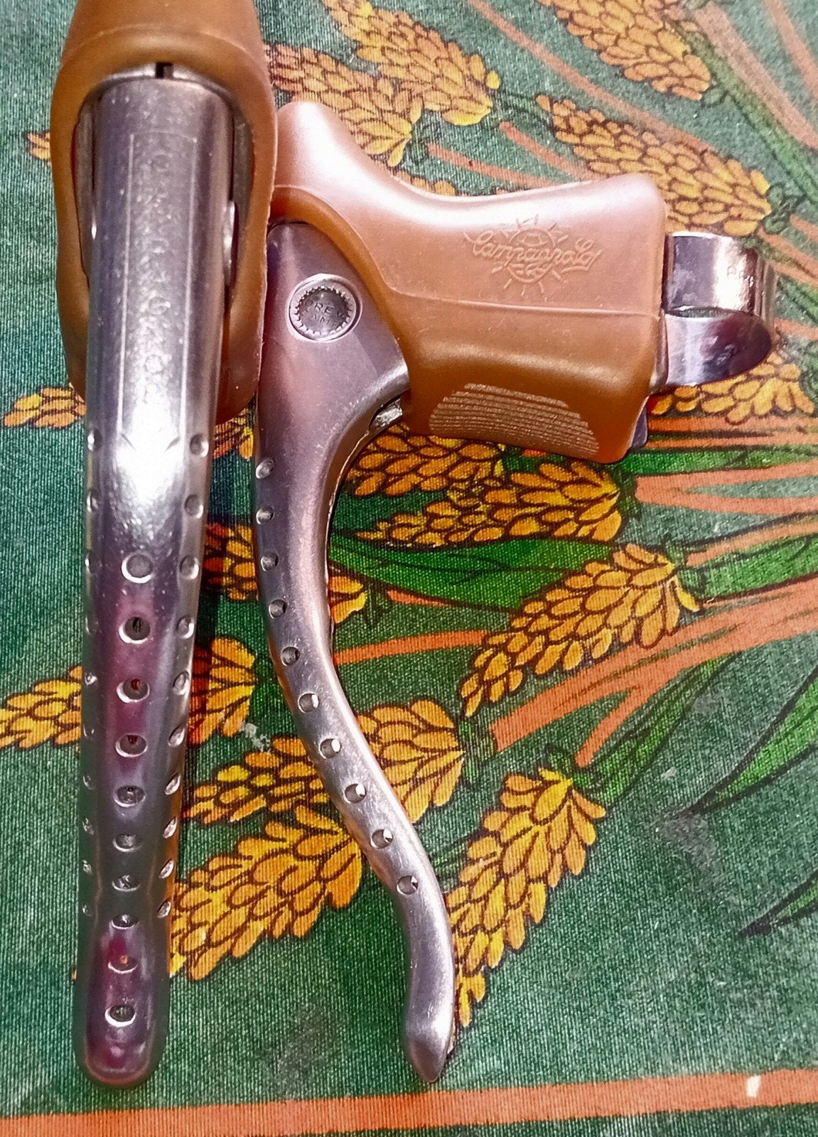superbe manettes de freins vintage campagnolo super record, Vélos & Vélomoteurs, Enlèvement ou Envoi, Campagnolo super record