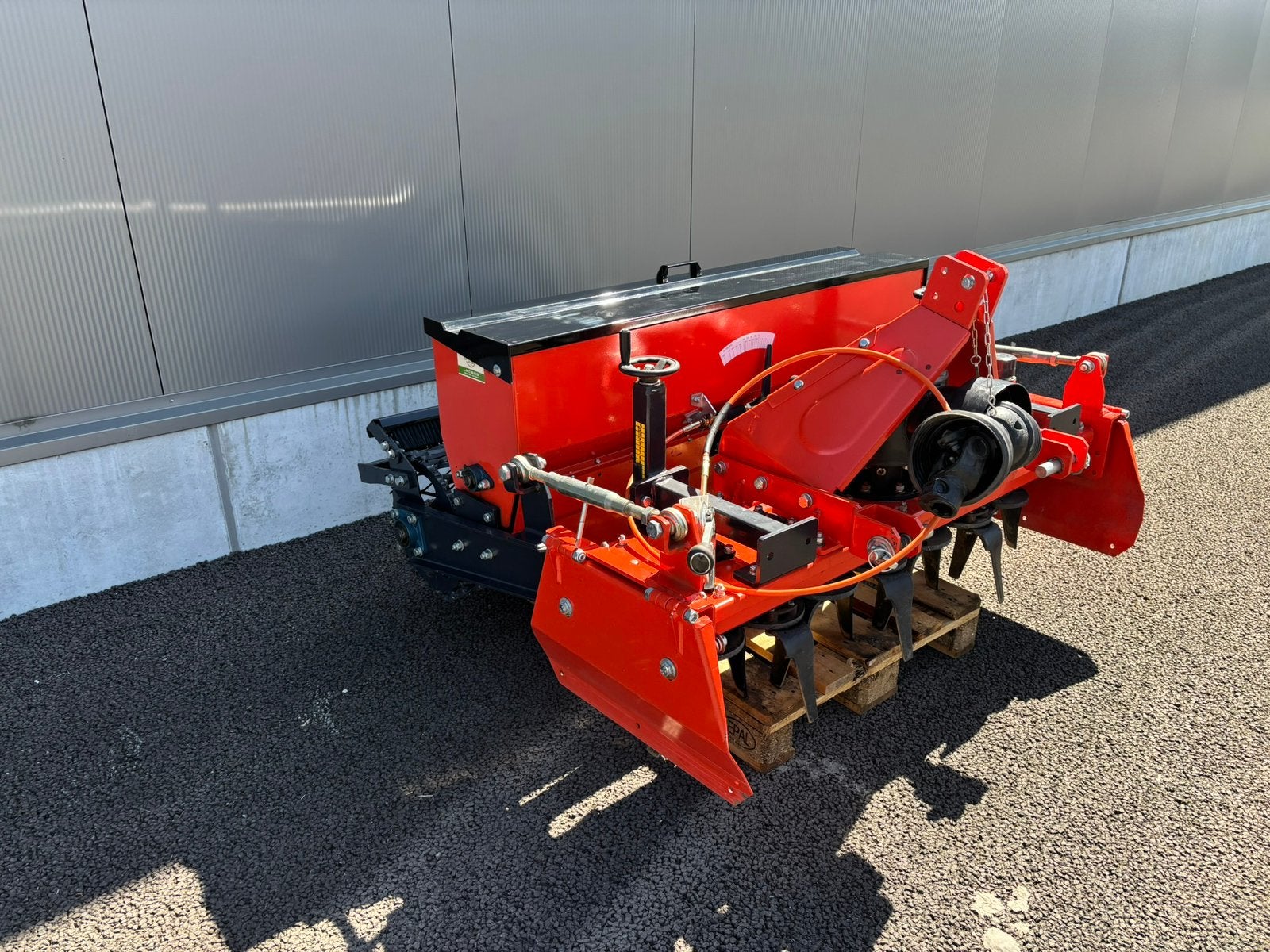 Rotoreg/zaaicombi Boxer ZM145, Ophalen