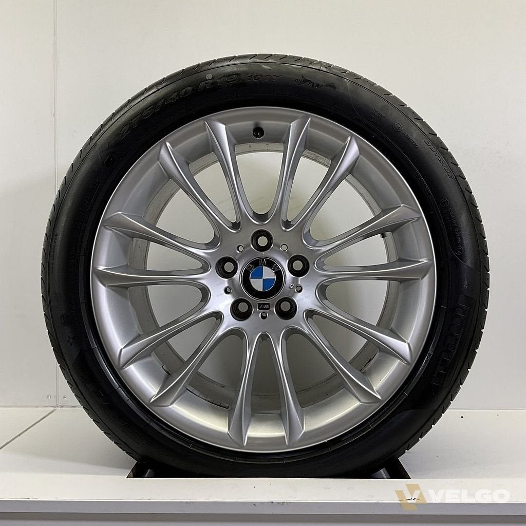 BMW 5 SERIE F07 7 SERIE F01 F02 BREEDSET VELGEN + ZOMER BAND, Auto-onderdelen, 19 inch, -, -, Banden en Velgen