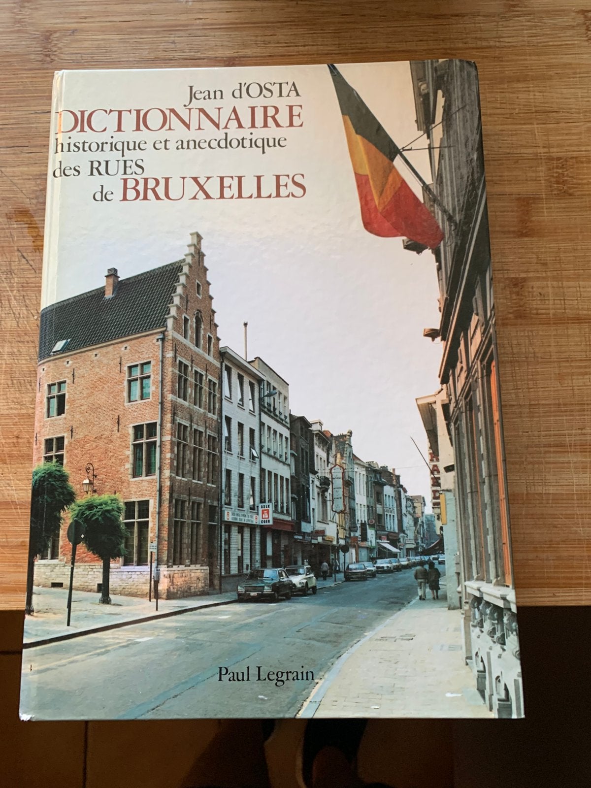 Dictionnaire des rues de Bruxelles, Livres, Enlèvement, Comme neuf