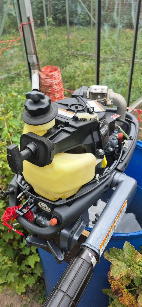buitenboordmotor YAMAHA kortstaart 4pk / 4-takt, Ophalen, Minder dan 5 pk, Viertaktmotor, Zo goed als nieuw