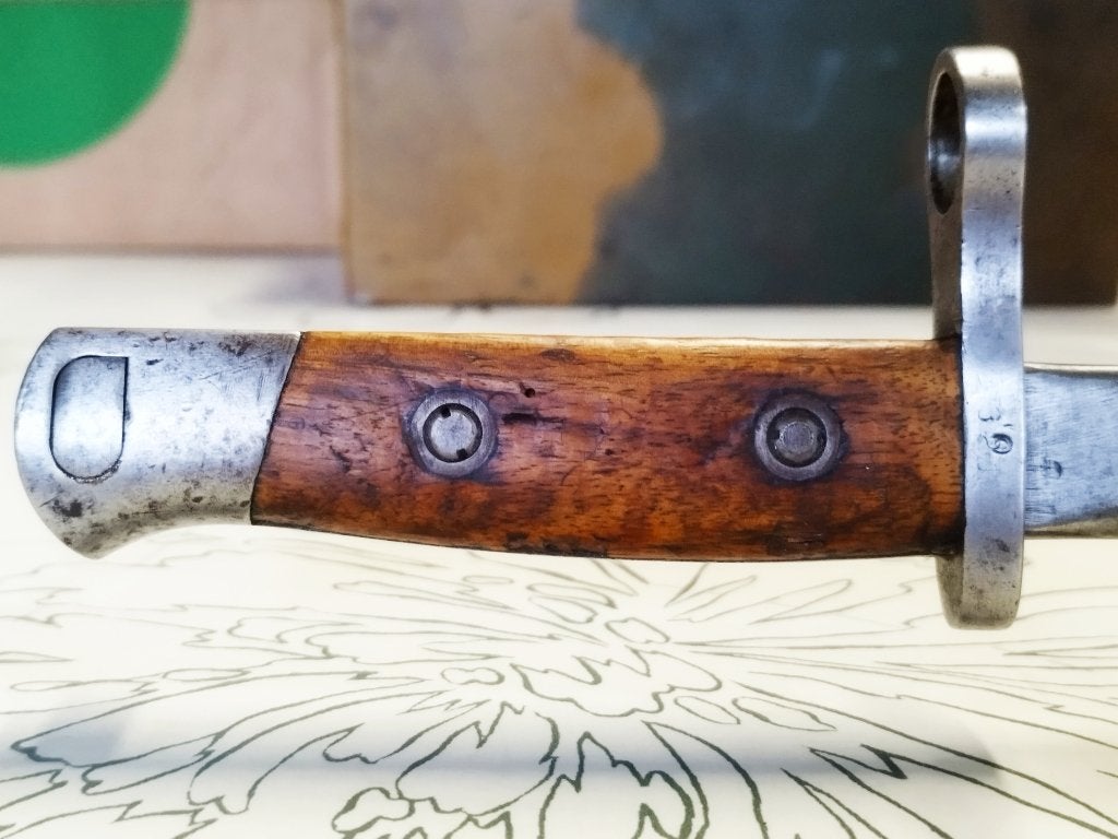 Mauser 1916 Belgische bajonet - 60€, Verzenden, Landmacht