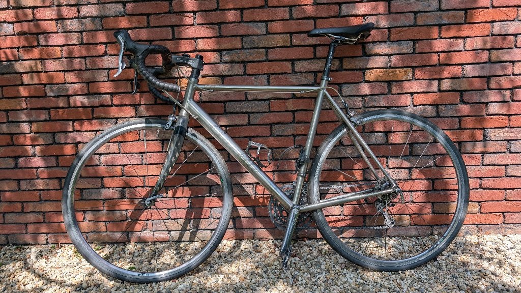 Gazelle V8 Titanium racefiets maat L, Fietsen en Brommers, Fietsen | Racefietsen, Gebruikt, Heren, Gazelle, Meer dan 20 versnellingen