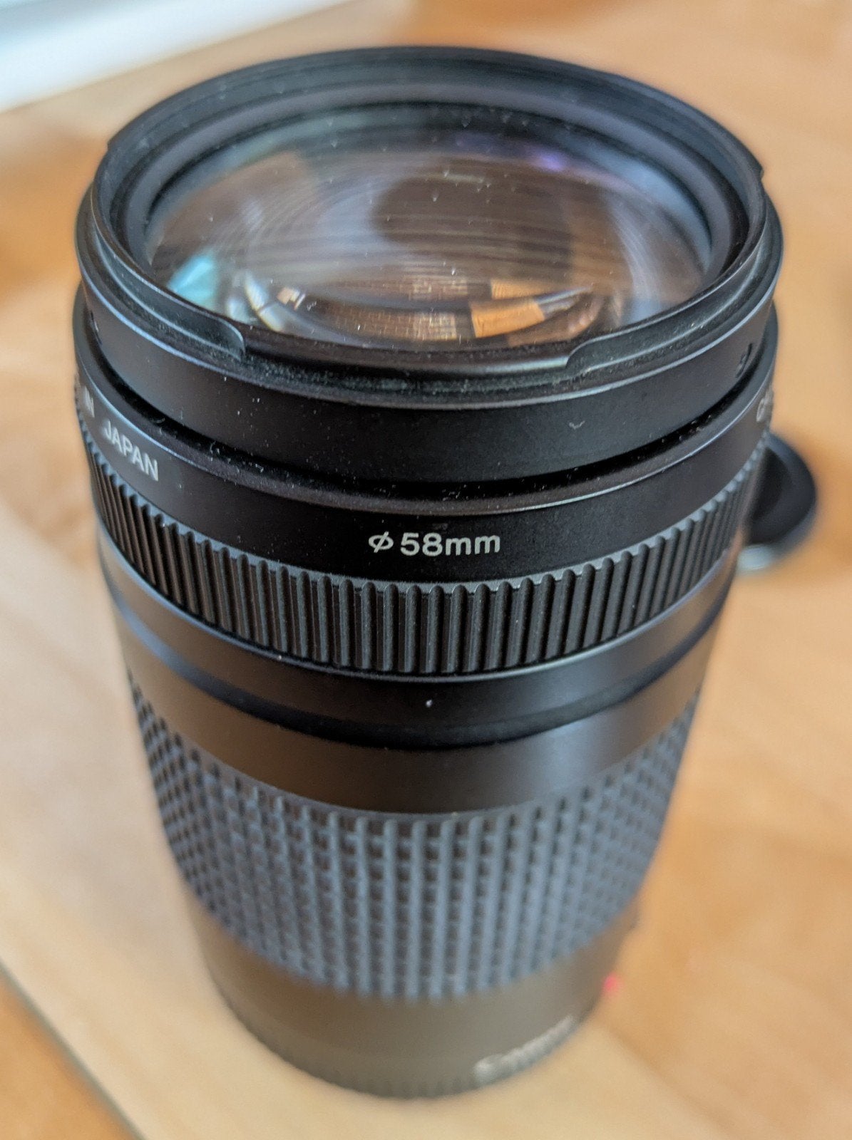Canon zoom lens EF 75-300 1:4-5.6 II, Audio, Tv en Foto, Gebruikt, Canon, Zoom, Canon EF