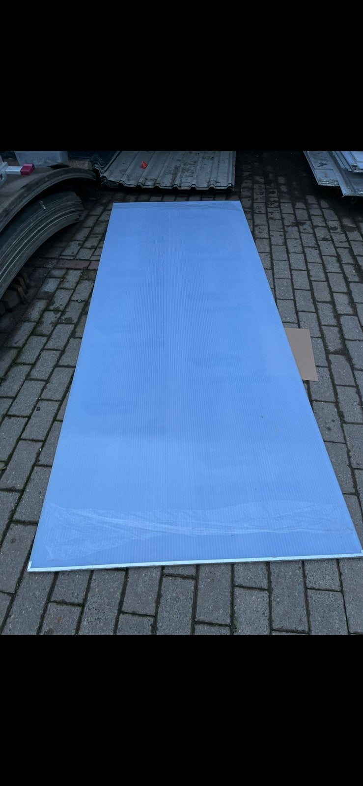Plaques en polycarbonate, Enlèvement, Comme neuf