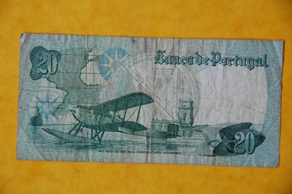 PORTUGAL : 20 Escudo 1978, Verzenden, Los biljet
