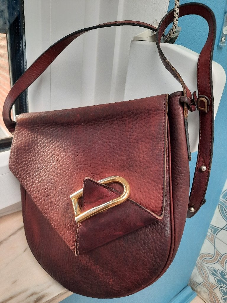 SAC DELVAUX  VINTAGE, Enlèvement ou Envoi, Utilisé, Autres couleurs, Sac à bandoulière