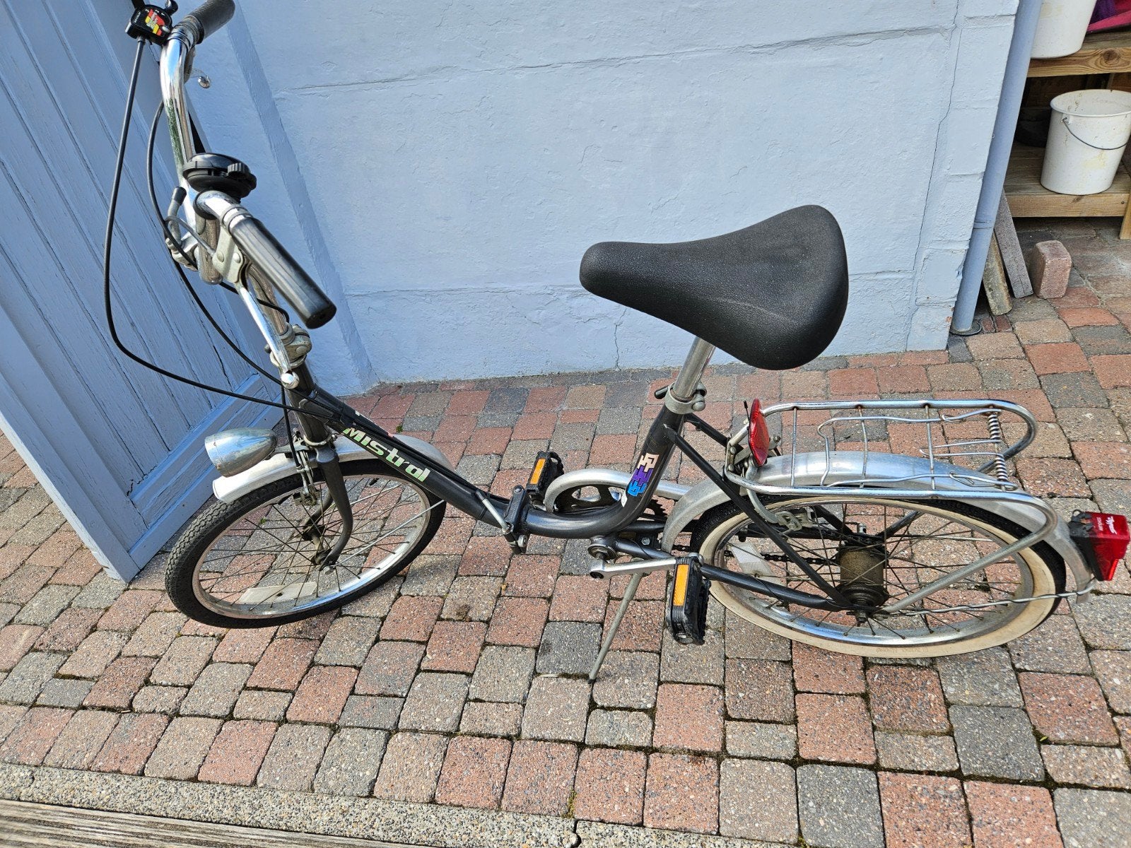 Mini plooifiets grijs, Fietsen en Brommers, Fietsen | Vouwfietsen, Ophalen
