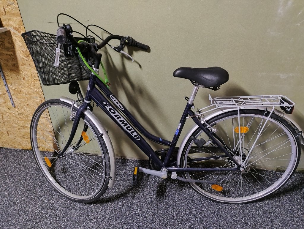 Damesfiets te koop, Enlèvement, Utilisé, Frein sur jante, Accès (extra) bas