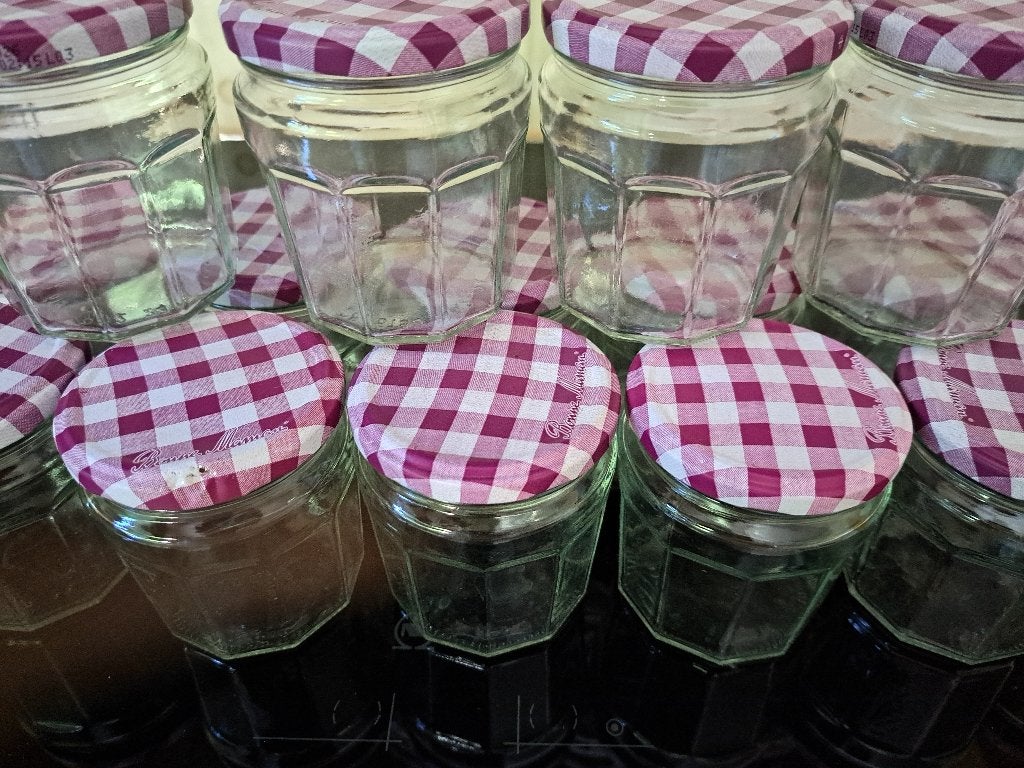 Confituurpotjes Bonne Maman, Huis en Inrichting, Ophalen, Zo goed als nieuw, Glas