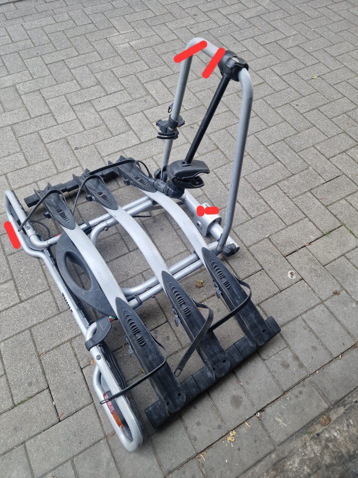 Fietsdrager thule voor opmaak, Ophalen