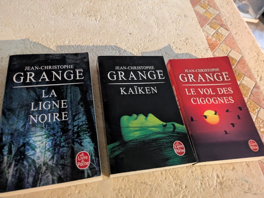 3 thrillers de Jean-Christophe Grangé (Poche) pour 2€., Europe autre, Envoi, Utilisé, Jean-Christophe Grangé.