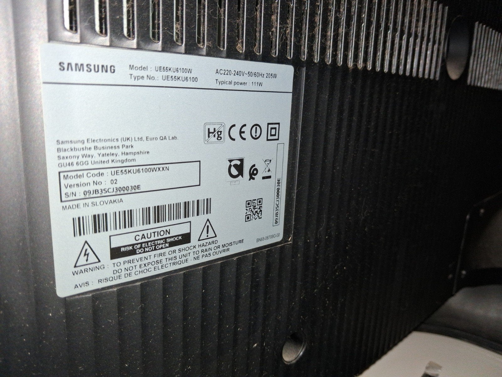 Tv Samsung 55 inch, Ophalen of Verzenden