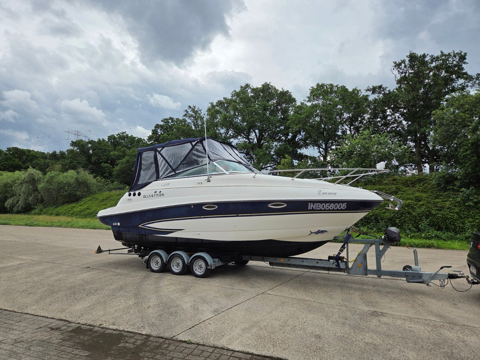 Glastron Mercruiser V8/5.0/MPI, Ophalen