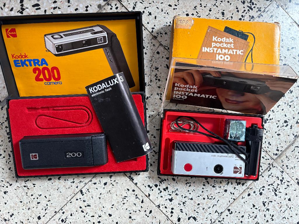 KODAK Ektra 200 camera Kodak Pocket instamatic 100, Enlèvement, Utilisé, Kodak