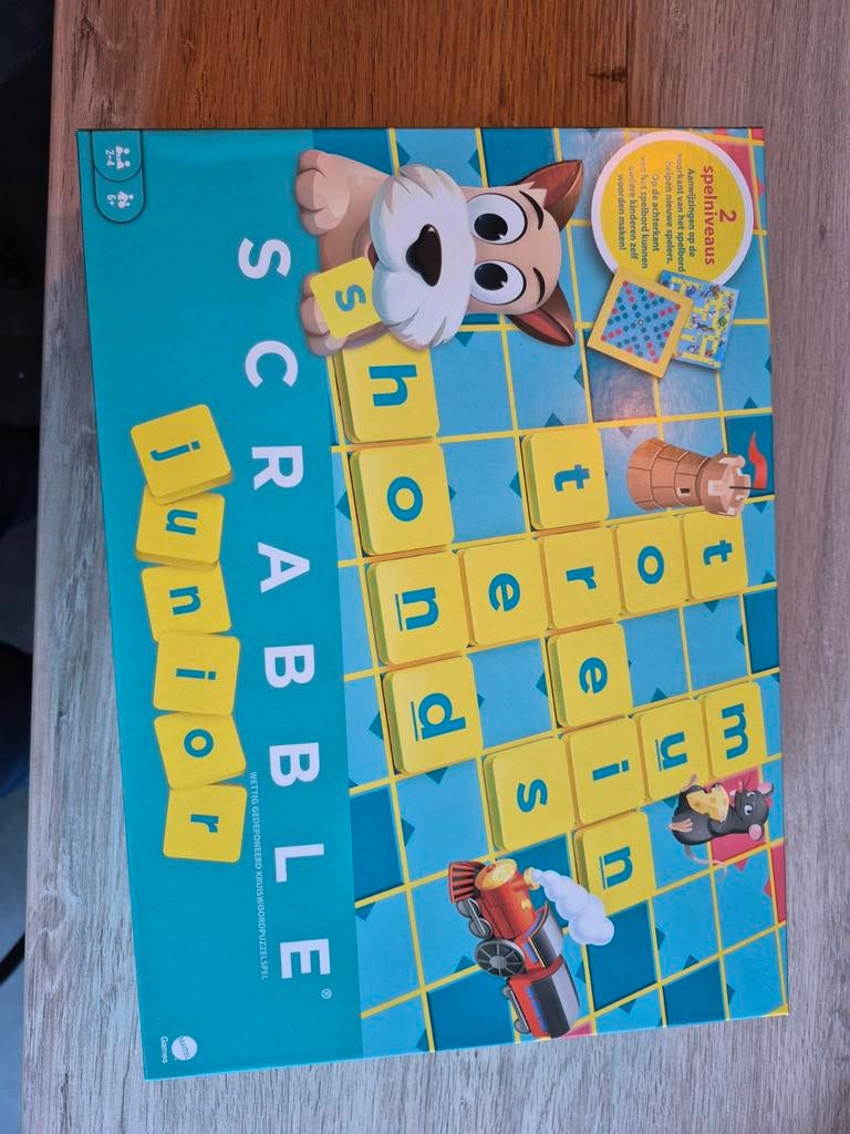 Scrabble junior nieuwstaat, Ophalen