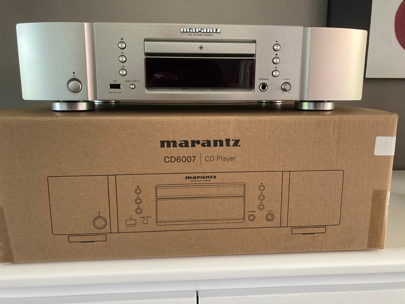 MARANTZ CD6007 Silver/Gold “Nieuw”, Enlèvement ou Envoi, Neuf, Marantz