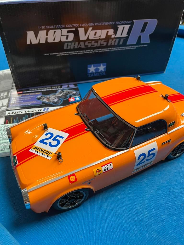 Tamiya M-05 ver.II R chassis, Ophalen