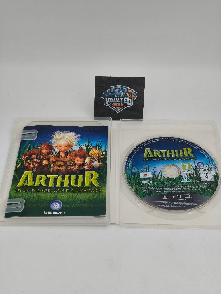 Arthur en de Wraak van Malthazard PS3 - CIB, Games en Spelcomputers, 1 speler, Ophalen of Verzenden, Gebruikt, Avontuur en Actie