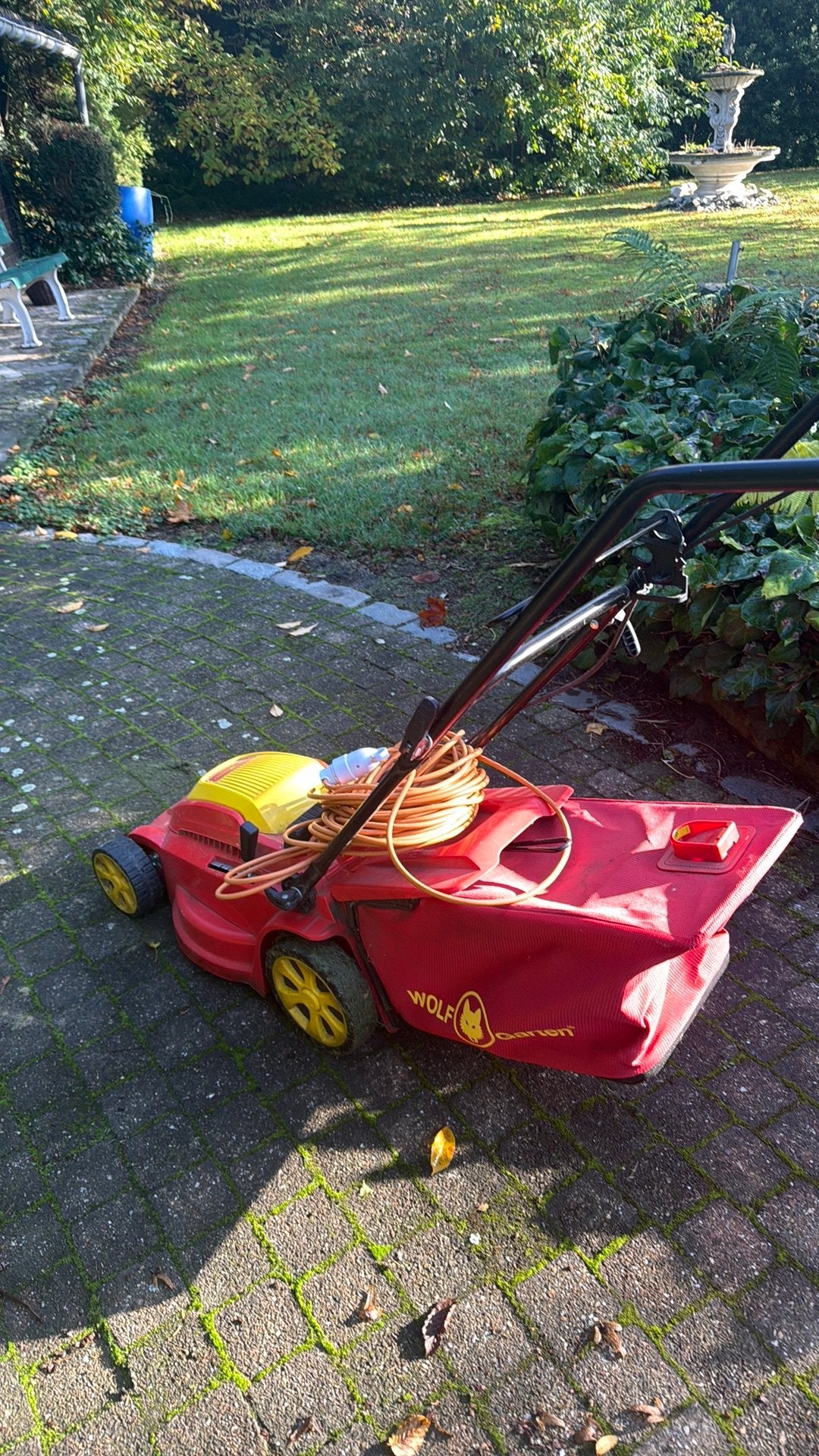Grasmaaier wolf A wolf E, Ophalen, Gebruikt, Elektrische grasmaaier, WOLF-Garten