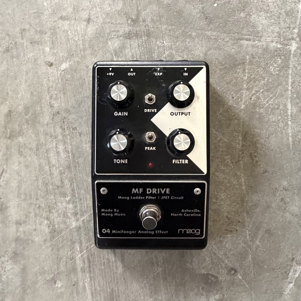 Moog MF Drive V2, Muziek en Instrumenten, Effecten, Ophalen of Verzenden, Zo goed als nieuw, Distortion, Overdrive of Fuzz