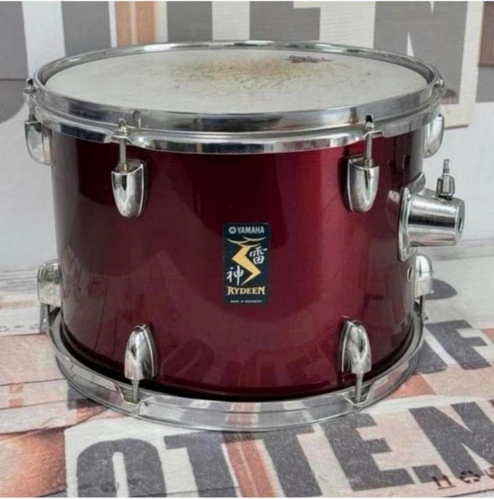 Yamaha Rydeen Tom drum 14 x 10.5“ inch Rood glans toms drums, Muziek en Instrumenten, Ophalen of Verzenden, Zo goed als nieuw