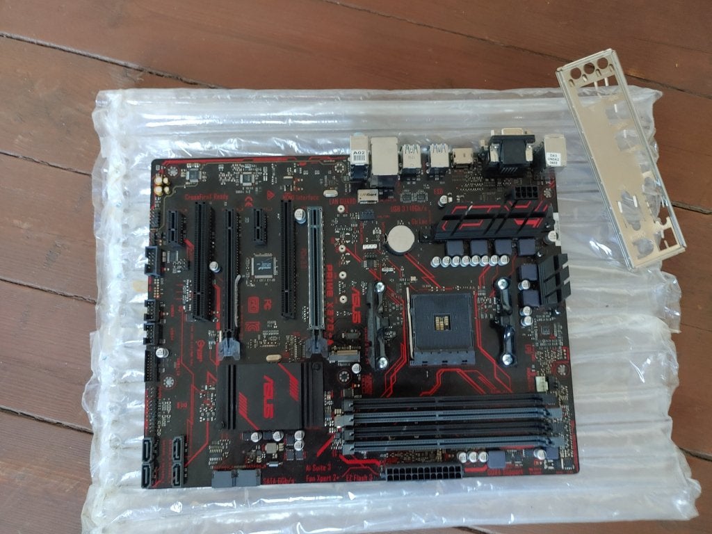 ASUS Prime X370-A moederbord, Gebruikt, DDR4, Ophalen of Verzenden, Socket AM4