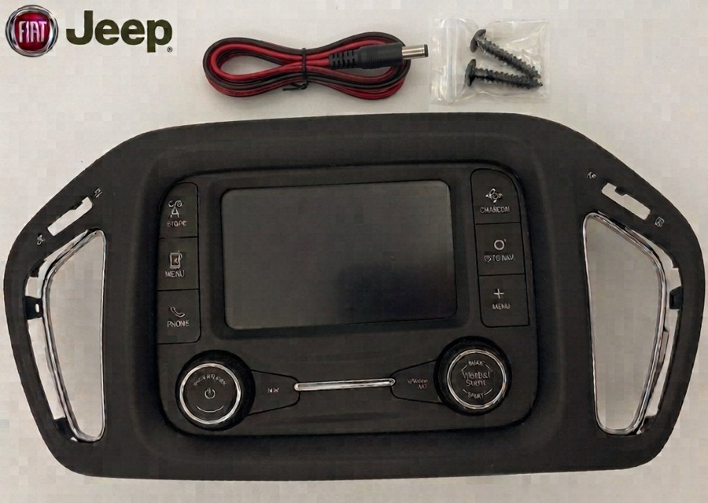 Originele Jeep/Fiat VP2RFP autoradio+frame en accessoires.Nw, Ophalen of Verzenden, Zo goed als nieuw
