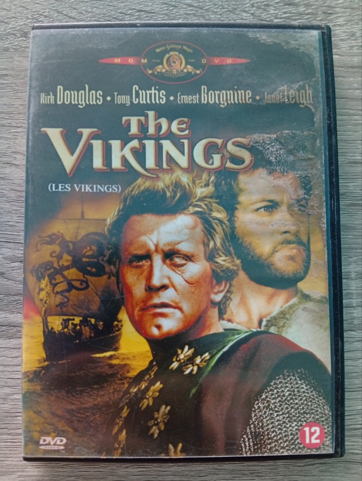 Le DVD d'action des Vikings, Kirk Douglas, CD & DVD, DVD | Classiques, Néerlandais, Matériel bonus, Anglais, Comme neuf