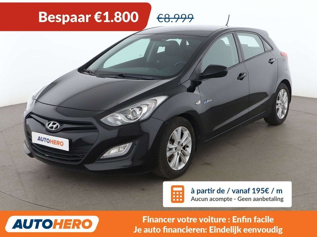 Hyundai i30 1.6 CRDi Pack Inventive Limited (bj 2015), Voorwielaandrijving, Euro 5, Stof, Gebruikt