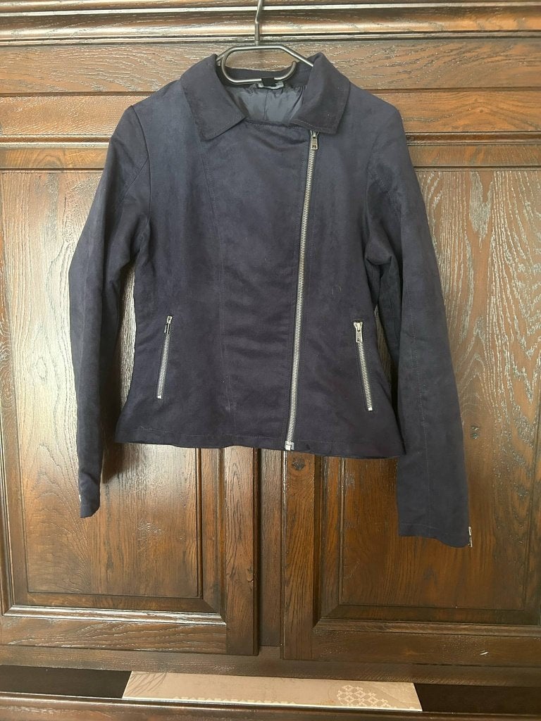Veste bleu marine en velours, Vêtements | Femmes, Taille 38/40 (M), Enlèvement, Bleu, Comme neuf