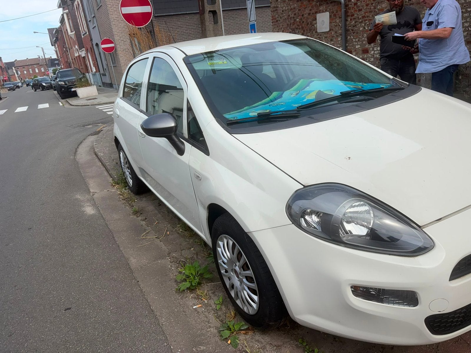Fiat Punto Evo1.2 essence 60 000 km 2016, Autos, Fiat, Achat, Euro 6, Entreprise, Boîte manuelle