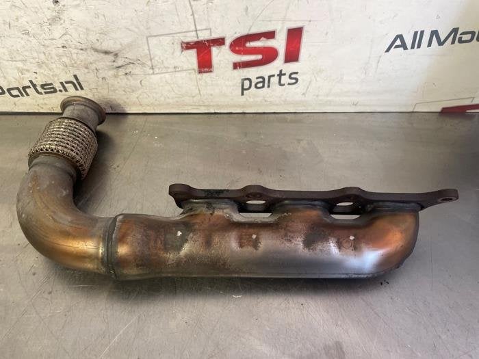 Uitlaatspruitstuk van een Audi A6, Gebruikt, -, -, -